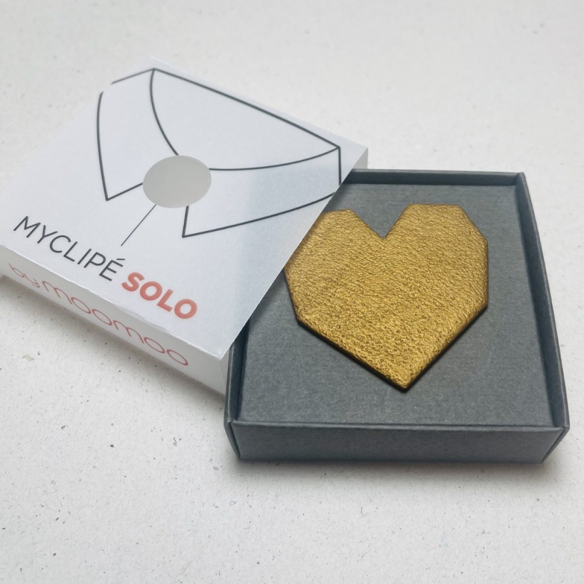 SOLO HEART METAL BRONZE